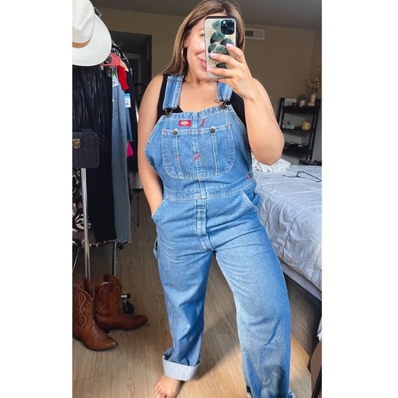 Dickies Denim - Dickies | 30x30 Denim Original Overalls Size: Large